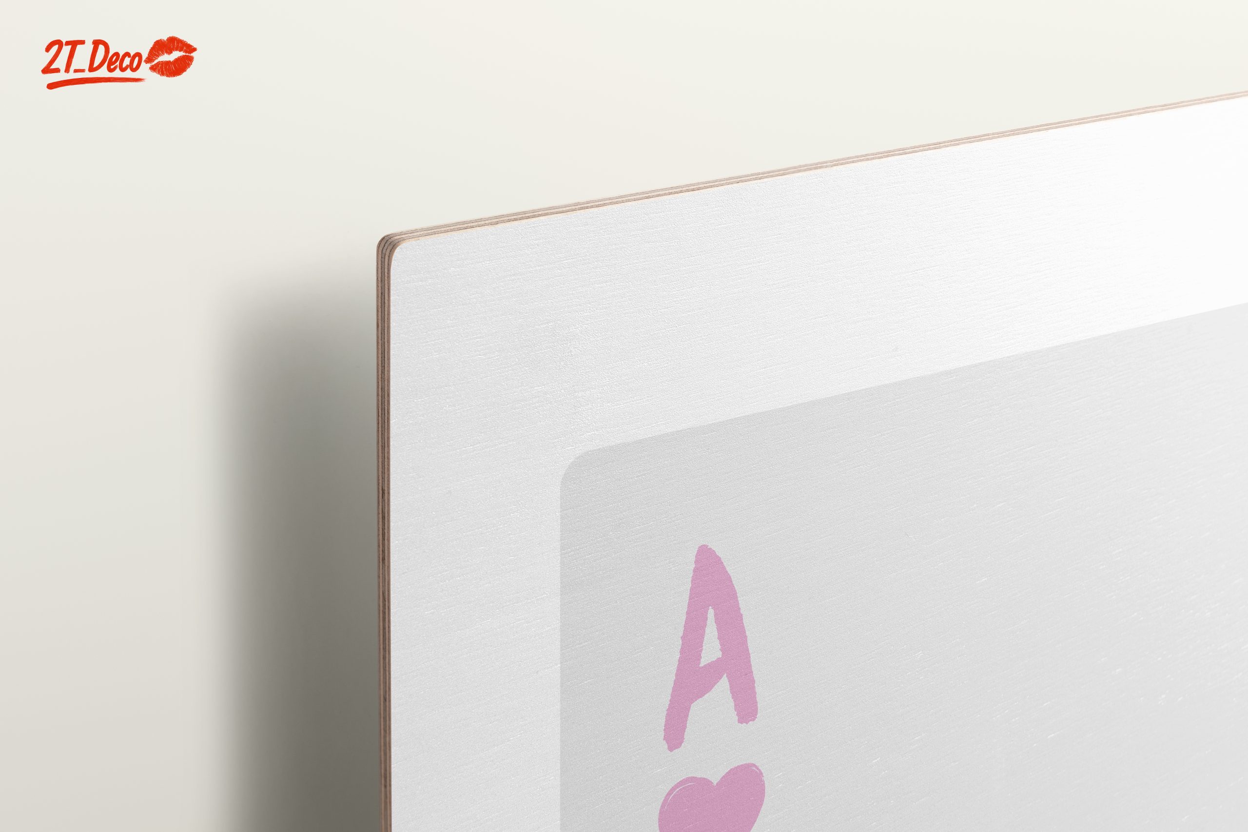 Inspirational Ace Card Artwork with Heart - Image 15