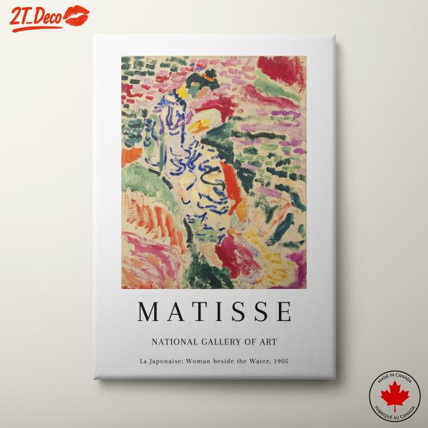 La Japonaise: Woman Beside the Water by Matisse