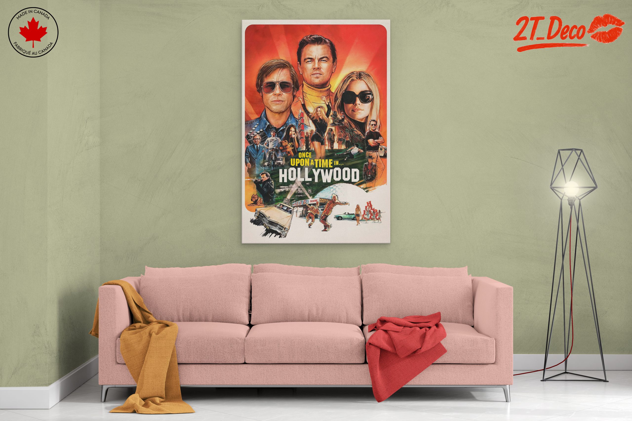 Once Upon a Time in Hollywood Inspired Art - Image 2