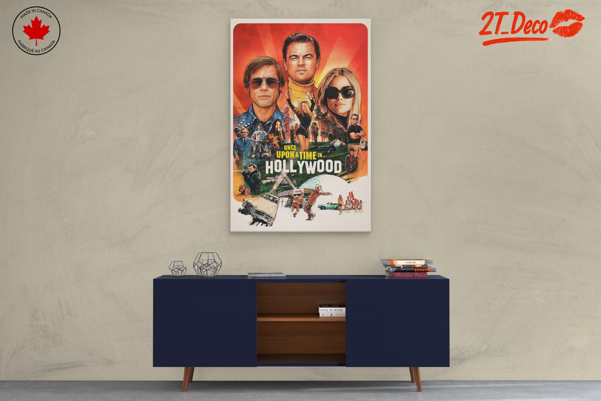Once Upon a Time in Hollywood Inspired Art - Image 3