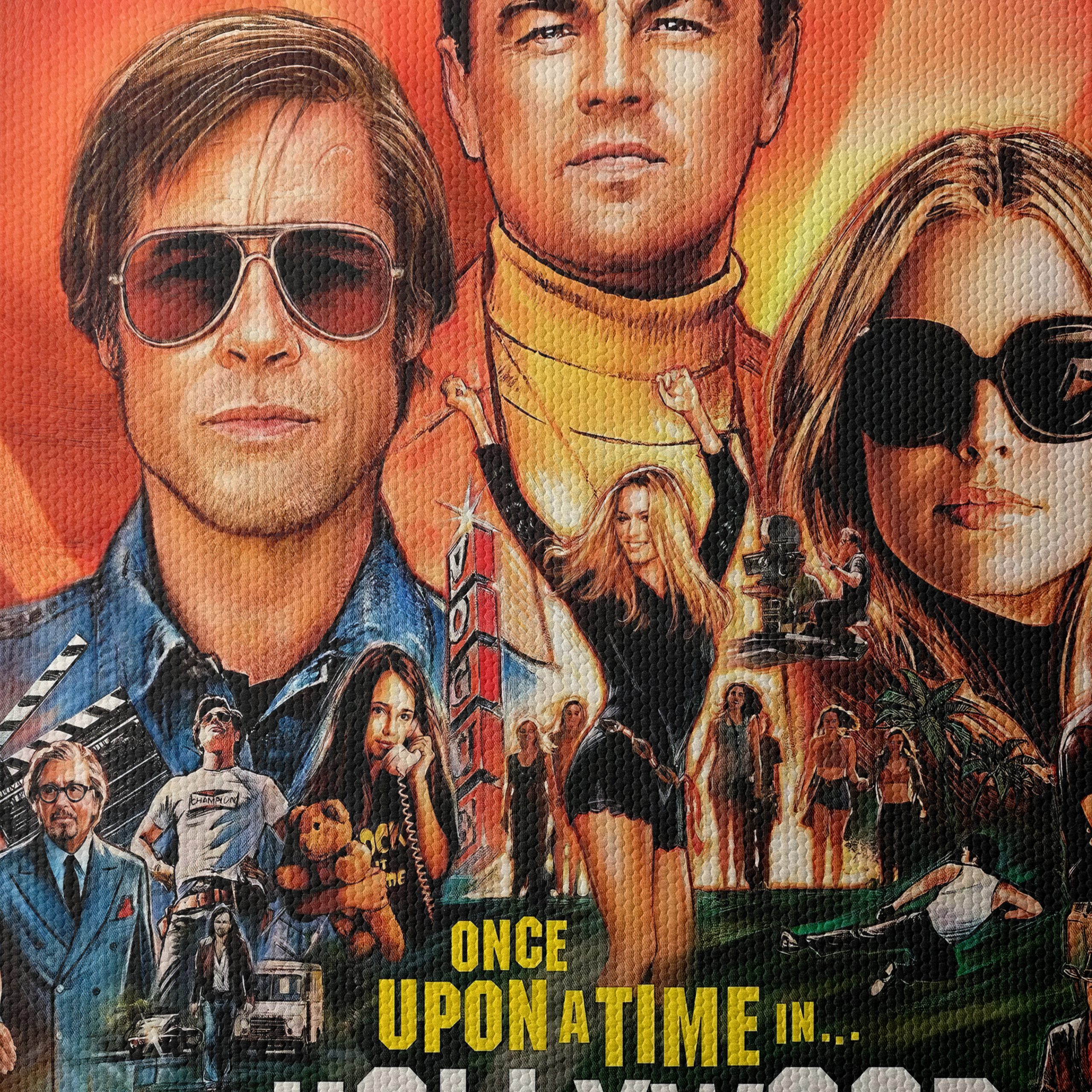 Once Upon a Time in Hollywood Inspired Art - Image 4