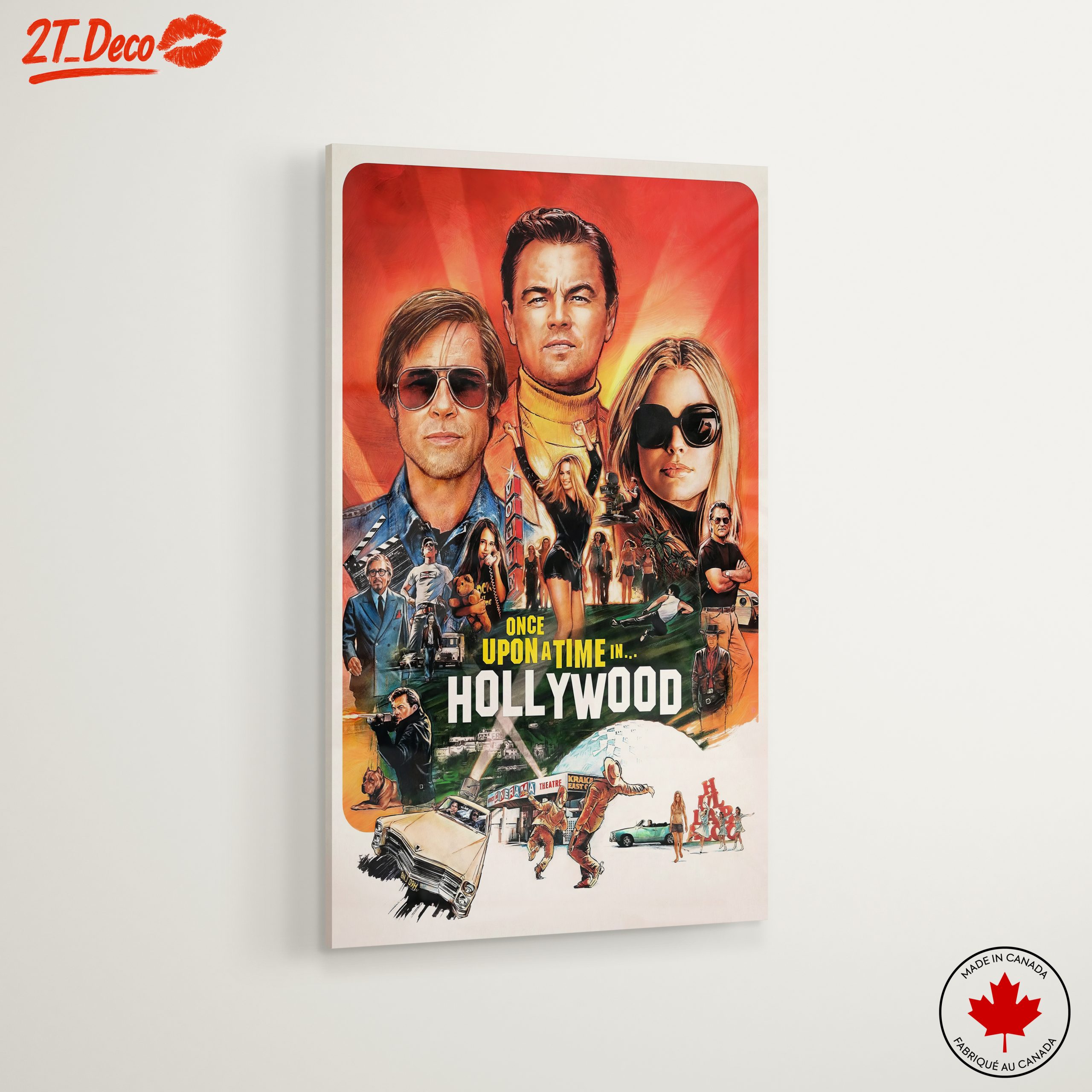 Once Upon a Time in Hollywood Inspired Art - Image 6