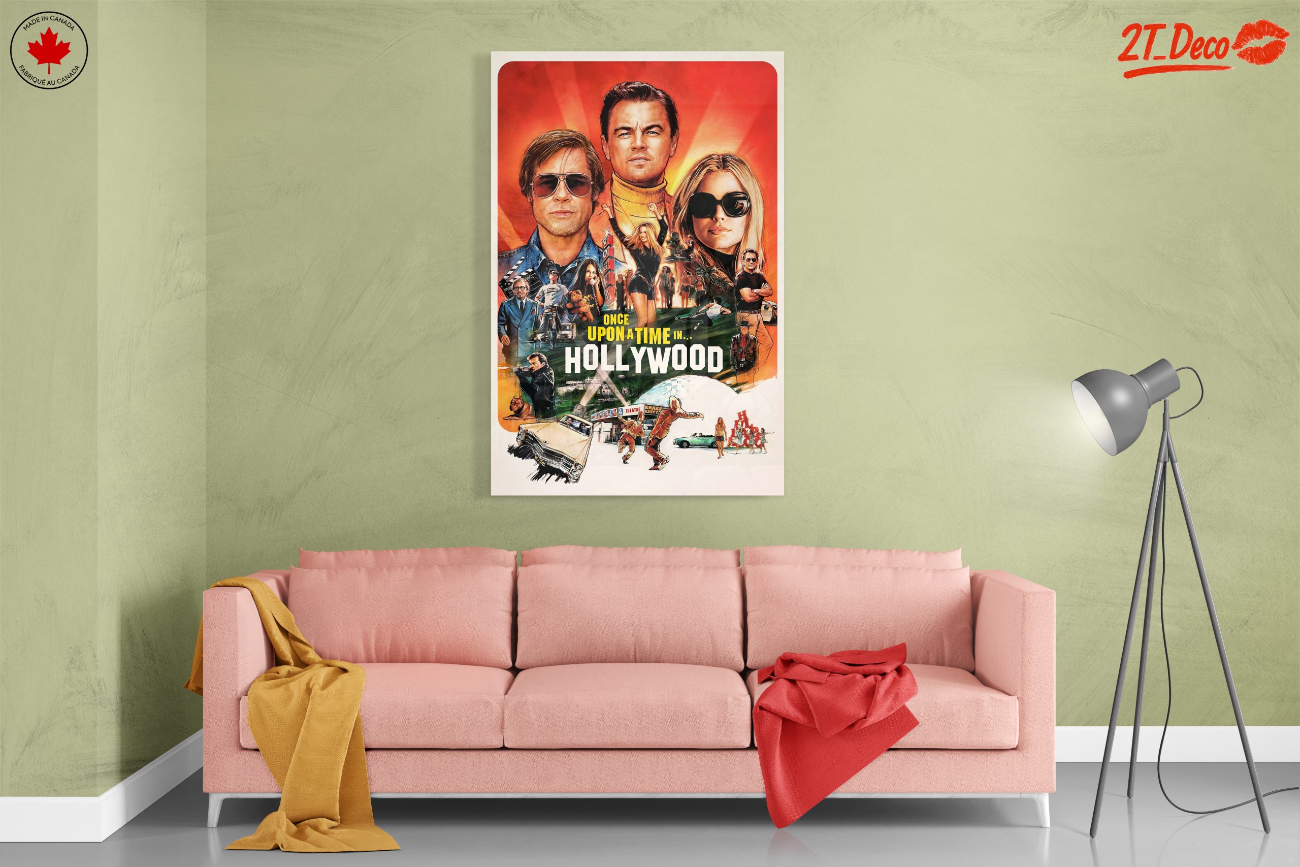 Once Upon a Time in Hollywood Inspired Art - Image 7