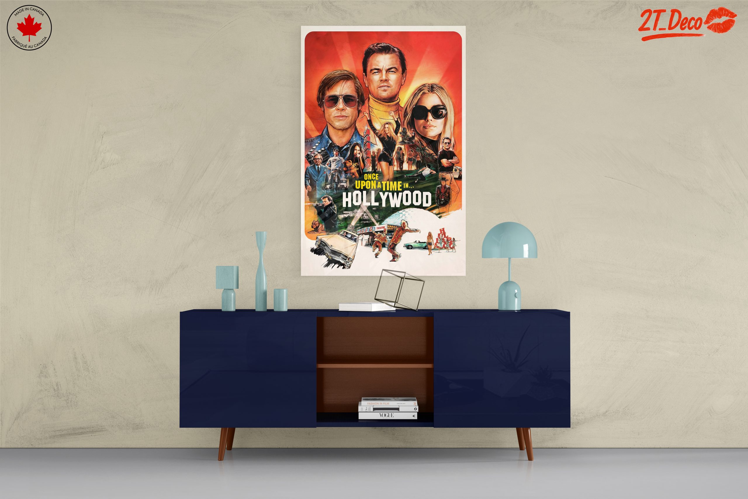 Once Upon a Time in Hollywood Inspired Art - Image 8