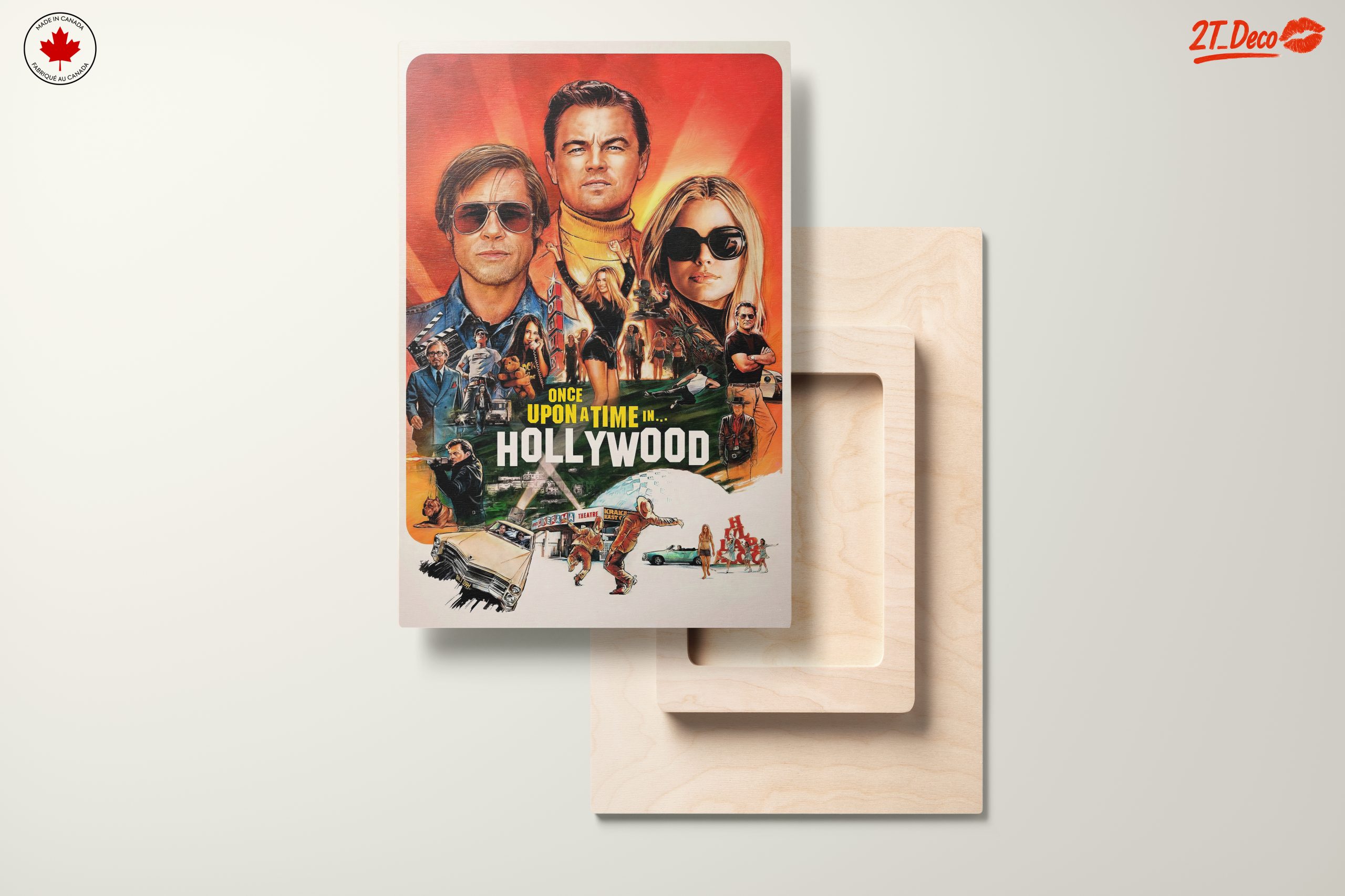 Once Upon a Time in Hollywood Inspired Art - Image 11