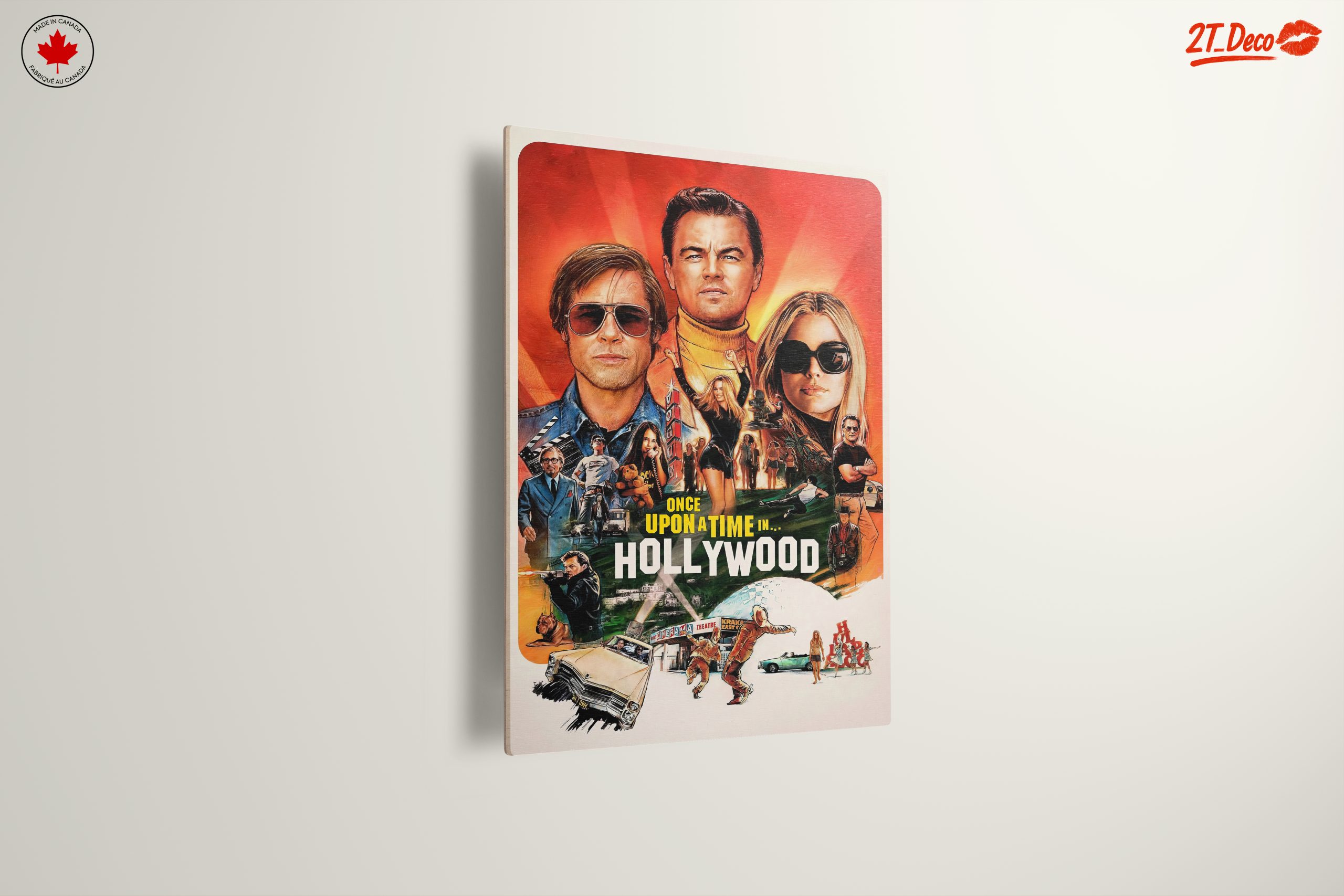Once Upon a Time in Hollywood Inspired Art - Image 13