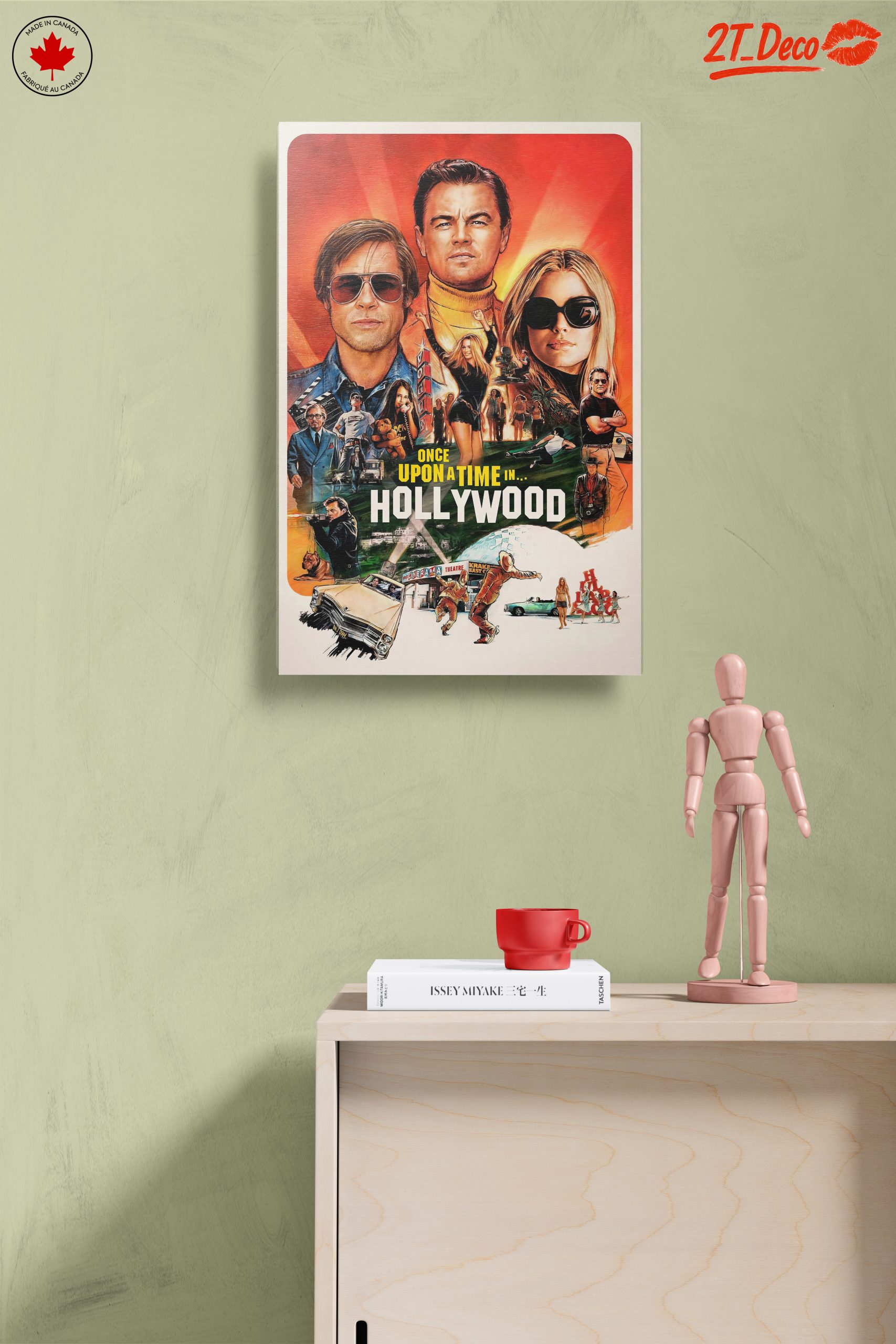 Once Upon a Time in Hollywood Inspired Art - Image 14