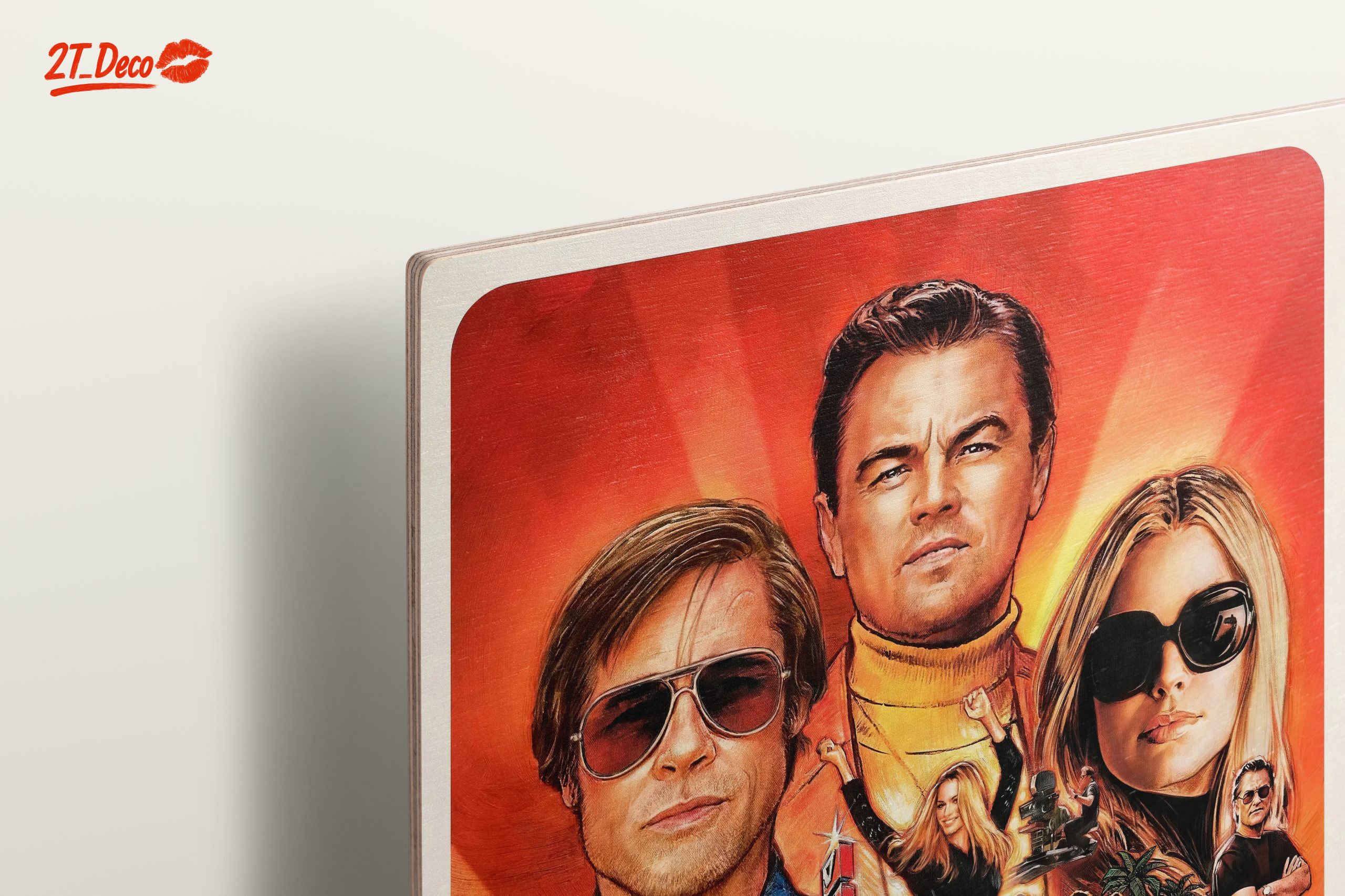 Once Upon a Time in Hollywood Inspired Art - Image 15