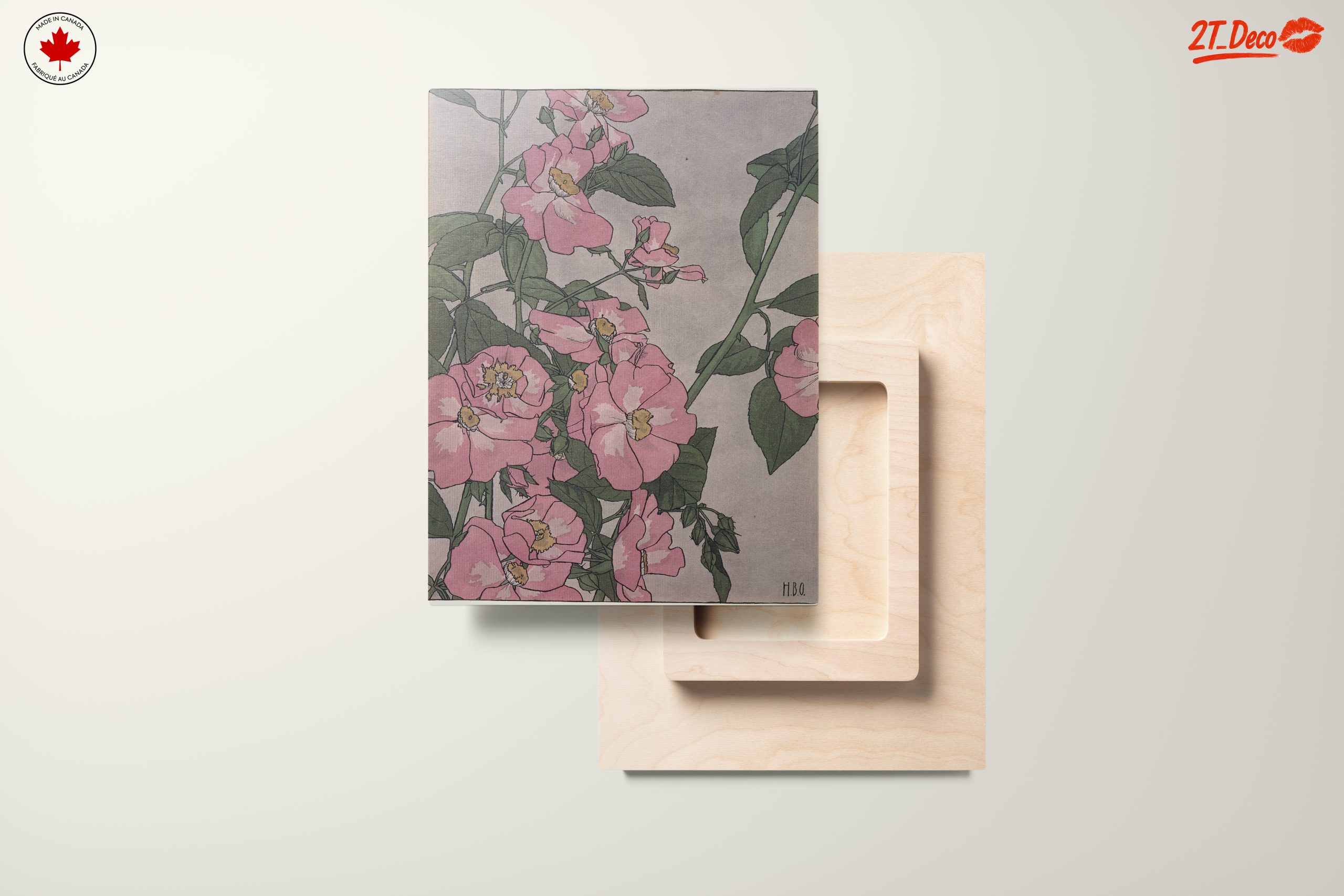 Pink Flower Botanical Artwork - Image 11