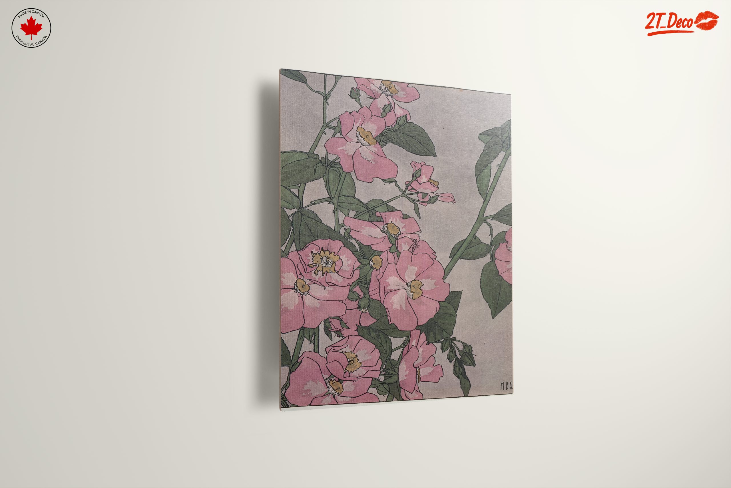 Pink Flower Botanical Artwork - Image 13