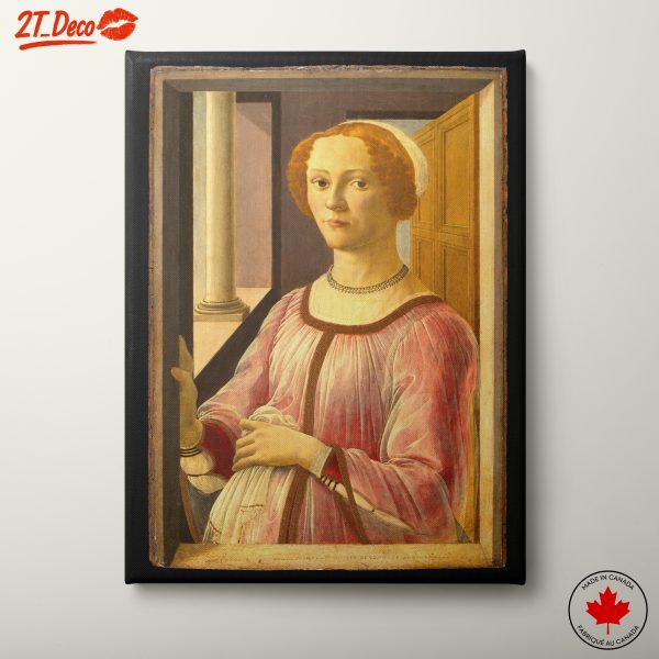 Elegant Classical Female Portrait Artwork