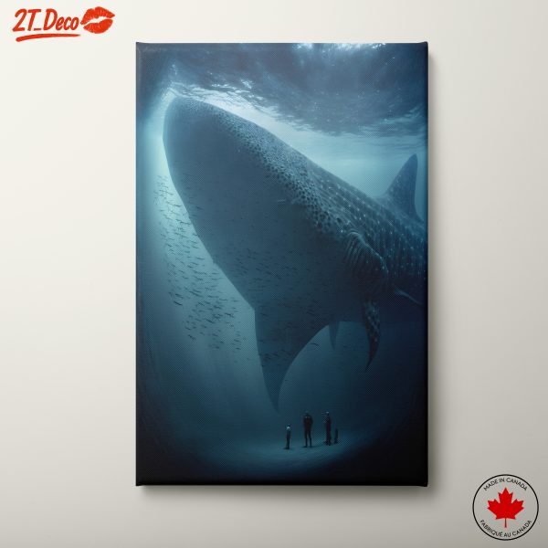 Majestic Underwater Encounter with Whale Shark