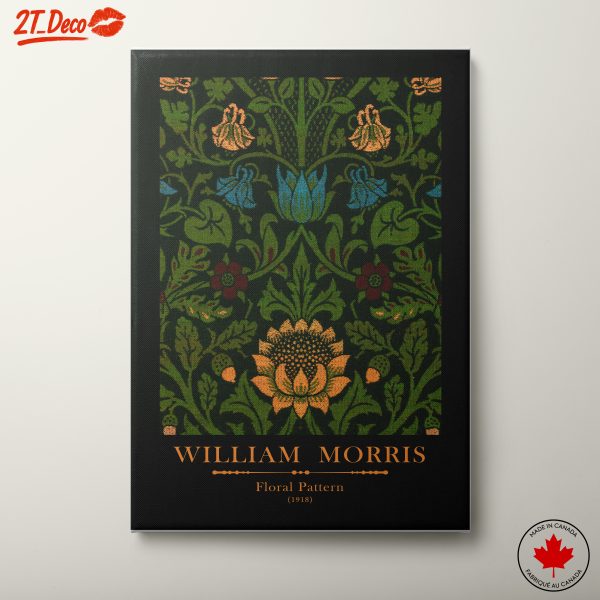 William Morris Floral Pattern Artwork 2