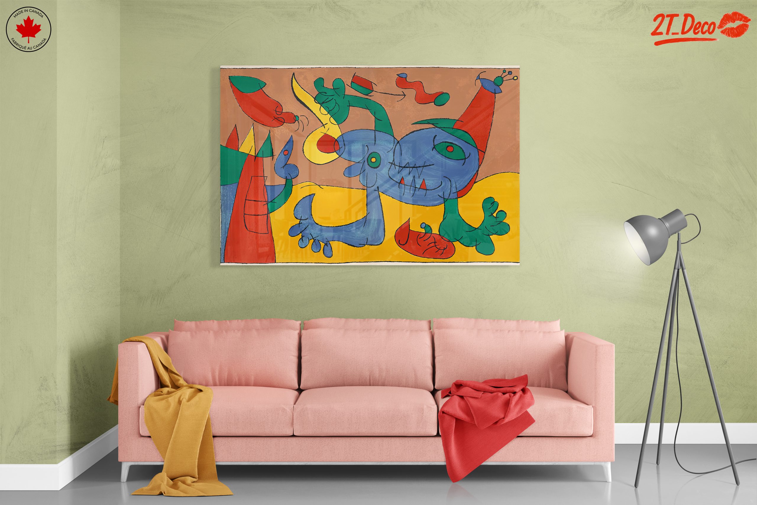 Vibrant Abstract Art in Bold Colors 3 - Image 7
