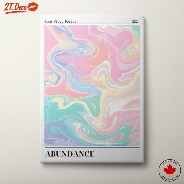 Colorful Abstract Swirl Art for Modern Decor