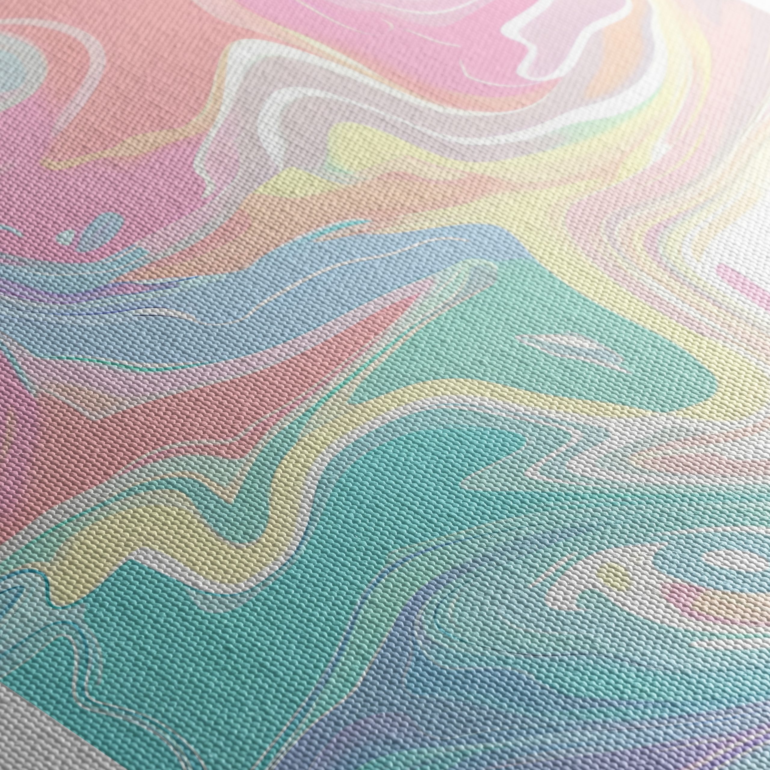 Colorful Abstract Swirl Art for Modern Decor - Image 5