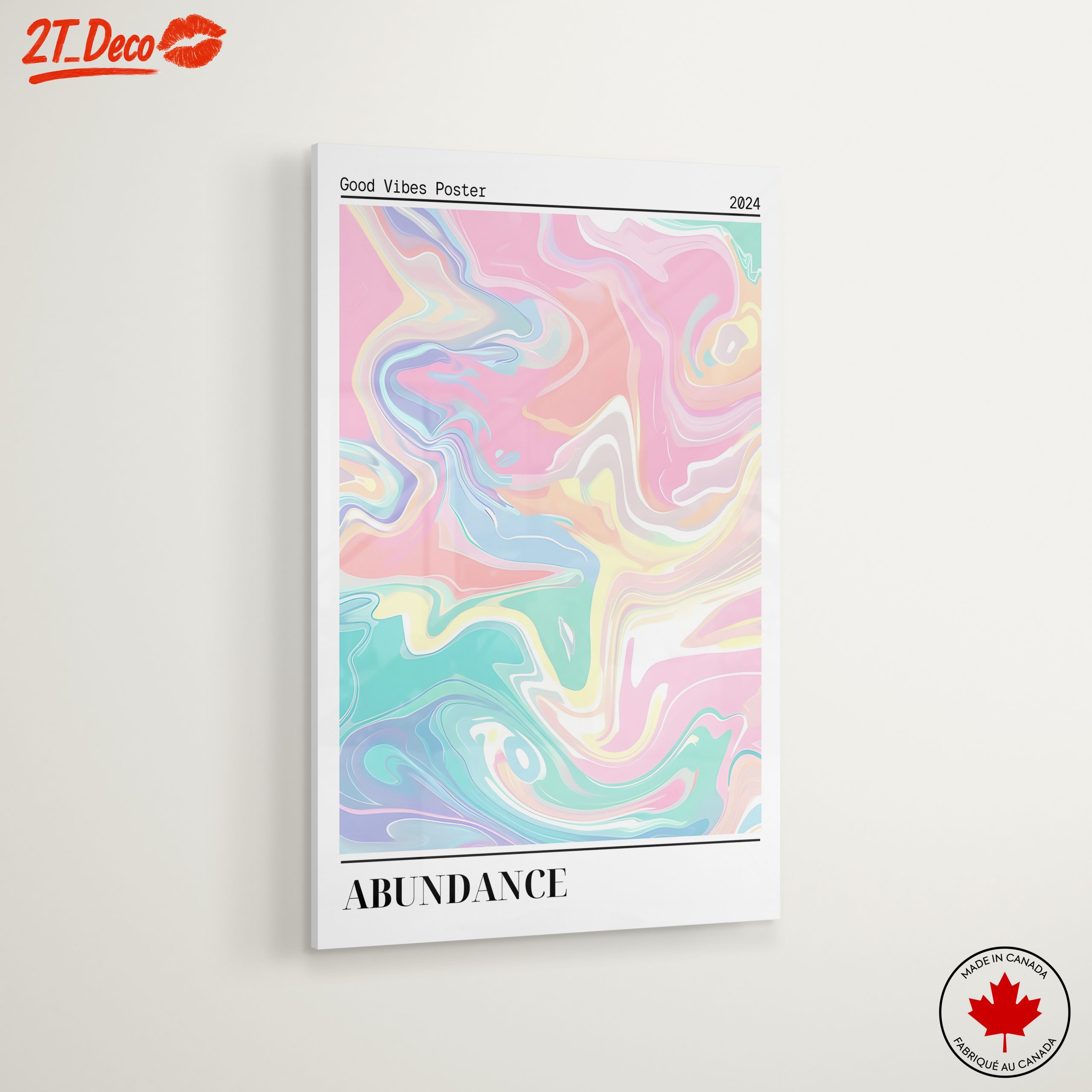 Colorful Abstract Swirl Art for Modern Decor - Image 6