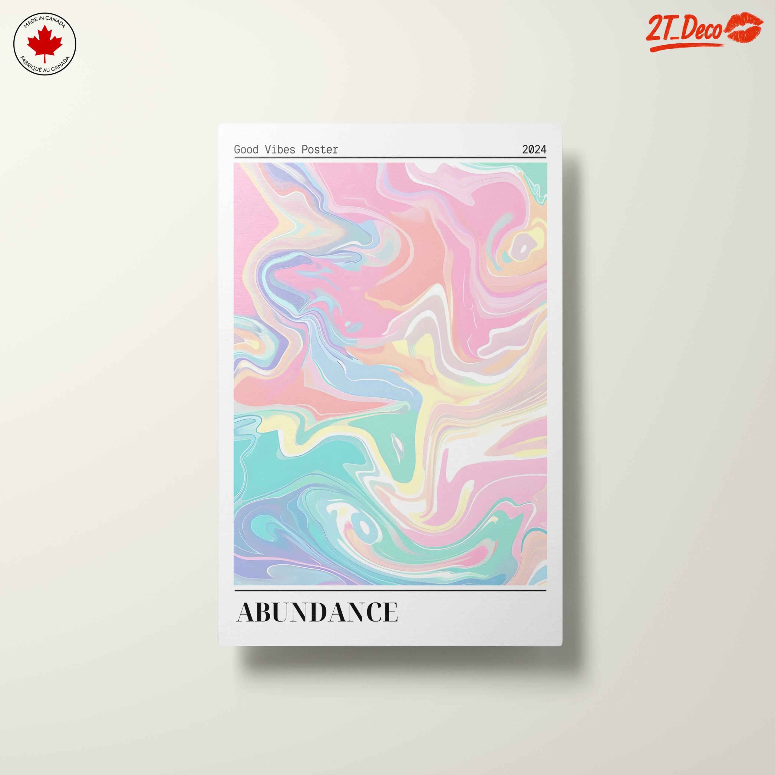 Colorful Abstract Swirl Art for Modern Decor - Image 10