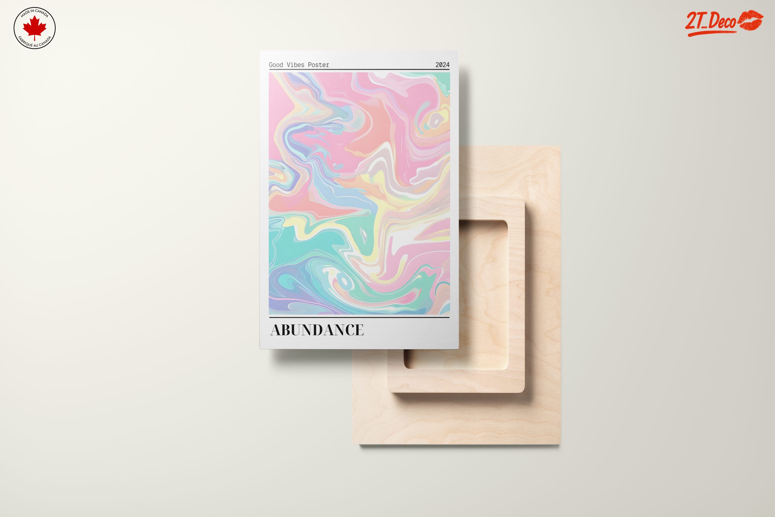 Colorful Abstract Swirl Art for Modern Decor - Image 11