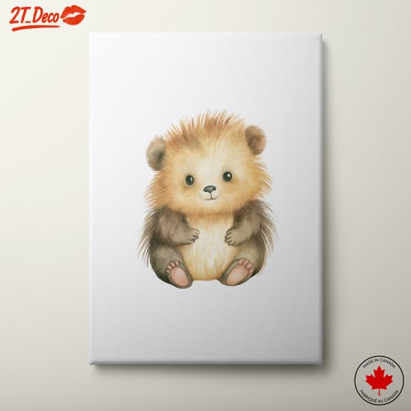 Adorable Hedgehog Character Art 2
