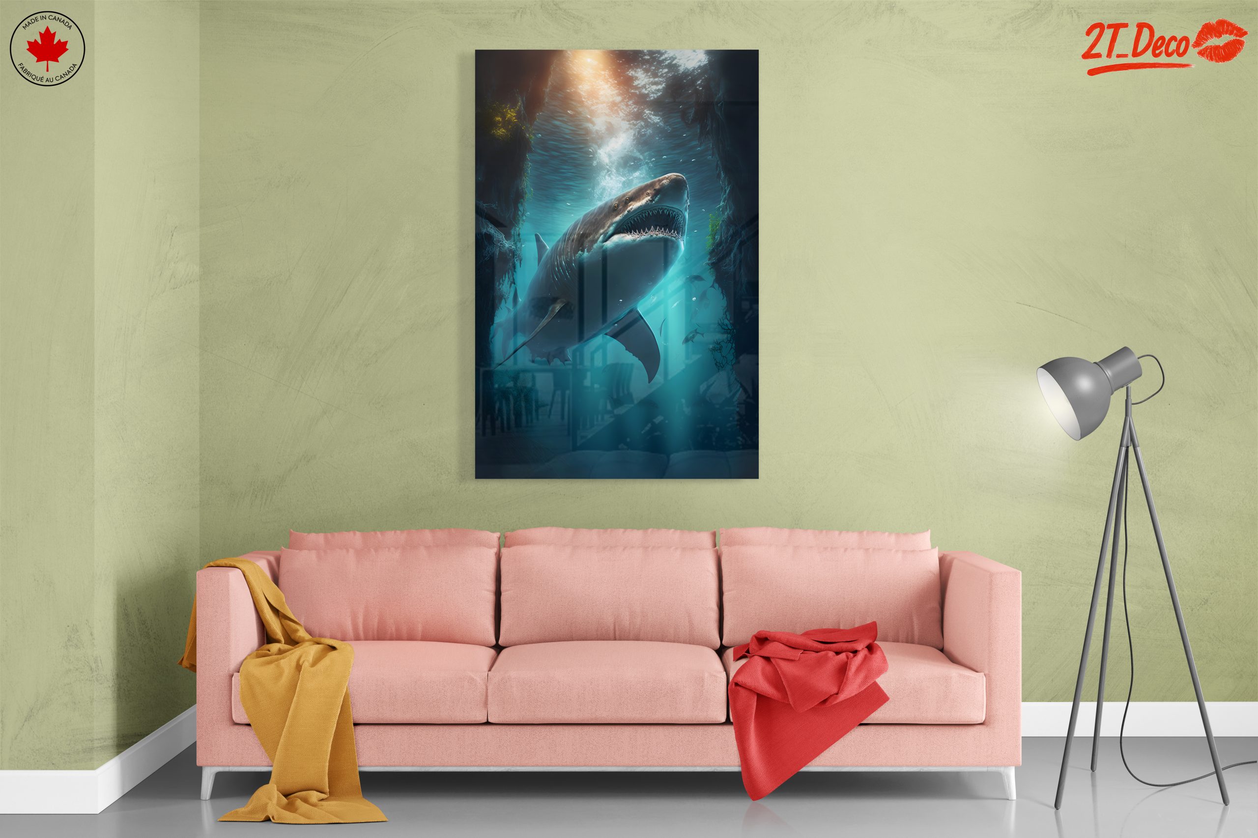 Majestic Shark in Underwater Depths - Image 7