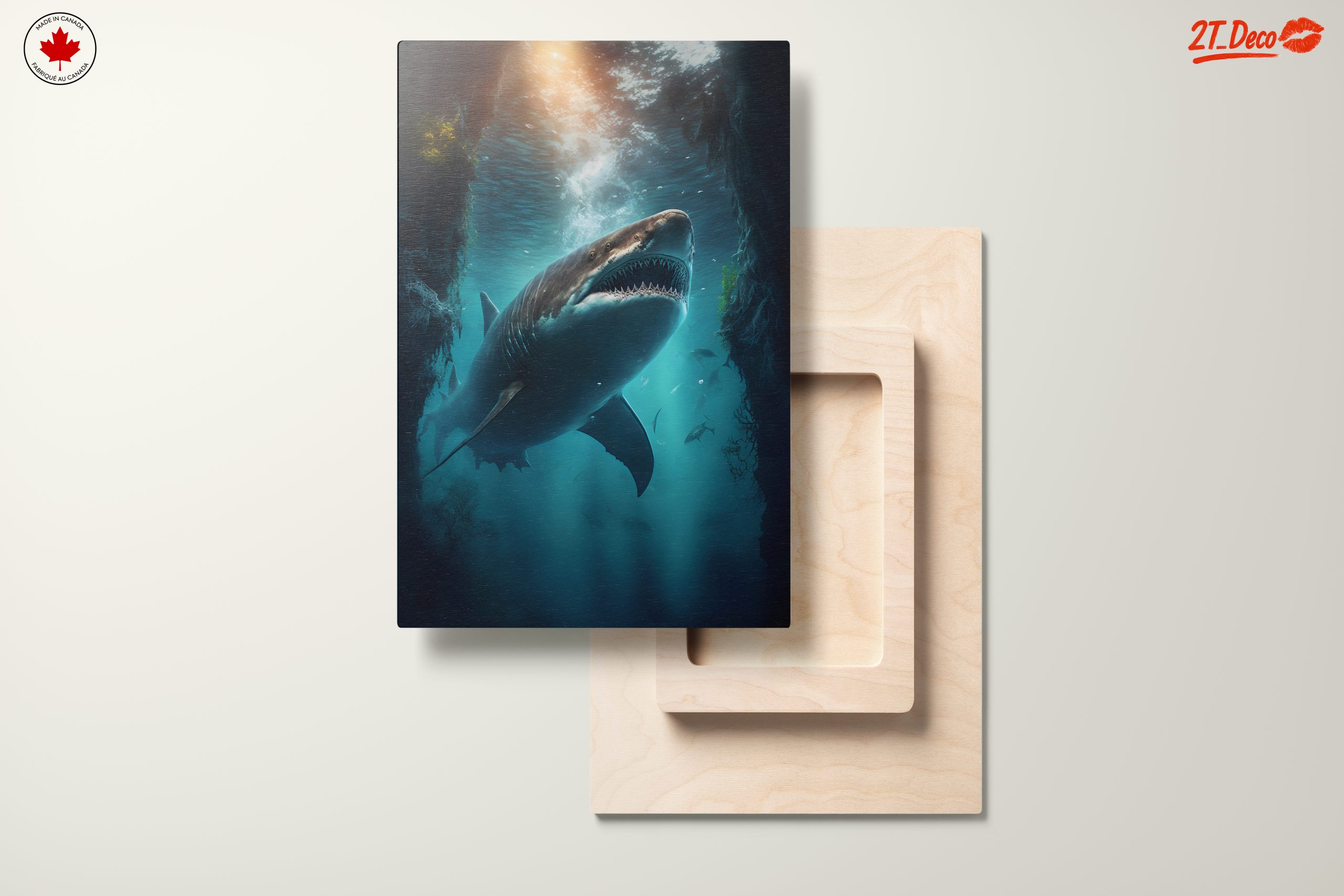 Majestic Shark in Underwater Depths - Image 11