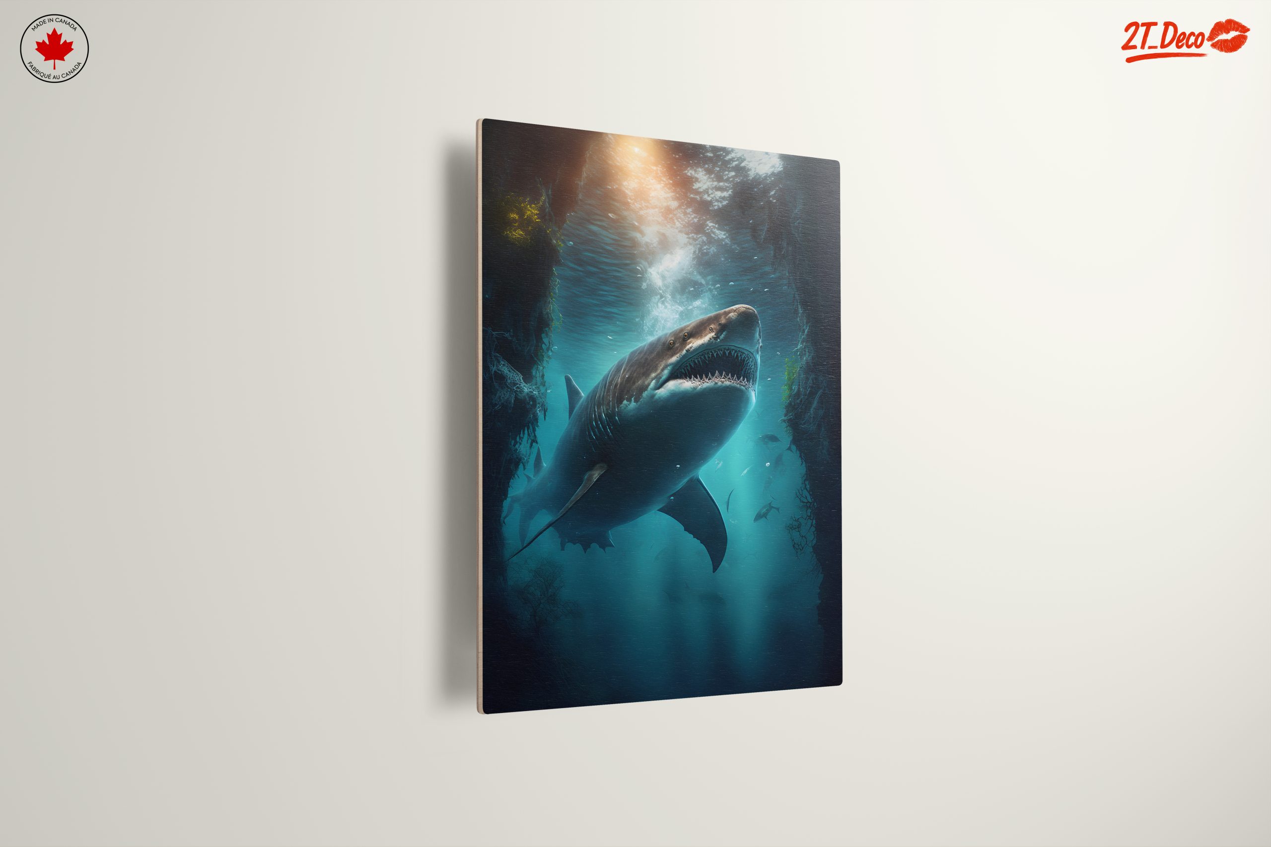 Majestic Shark in Underwater Depths - Image 13