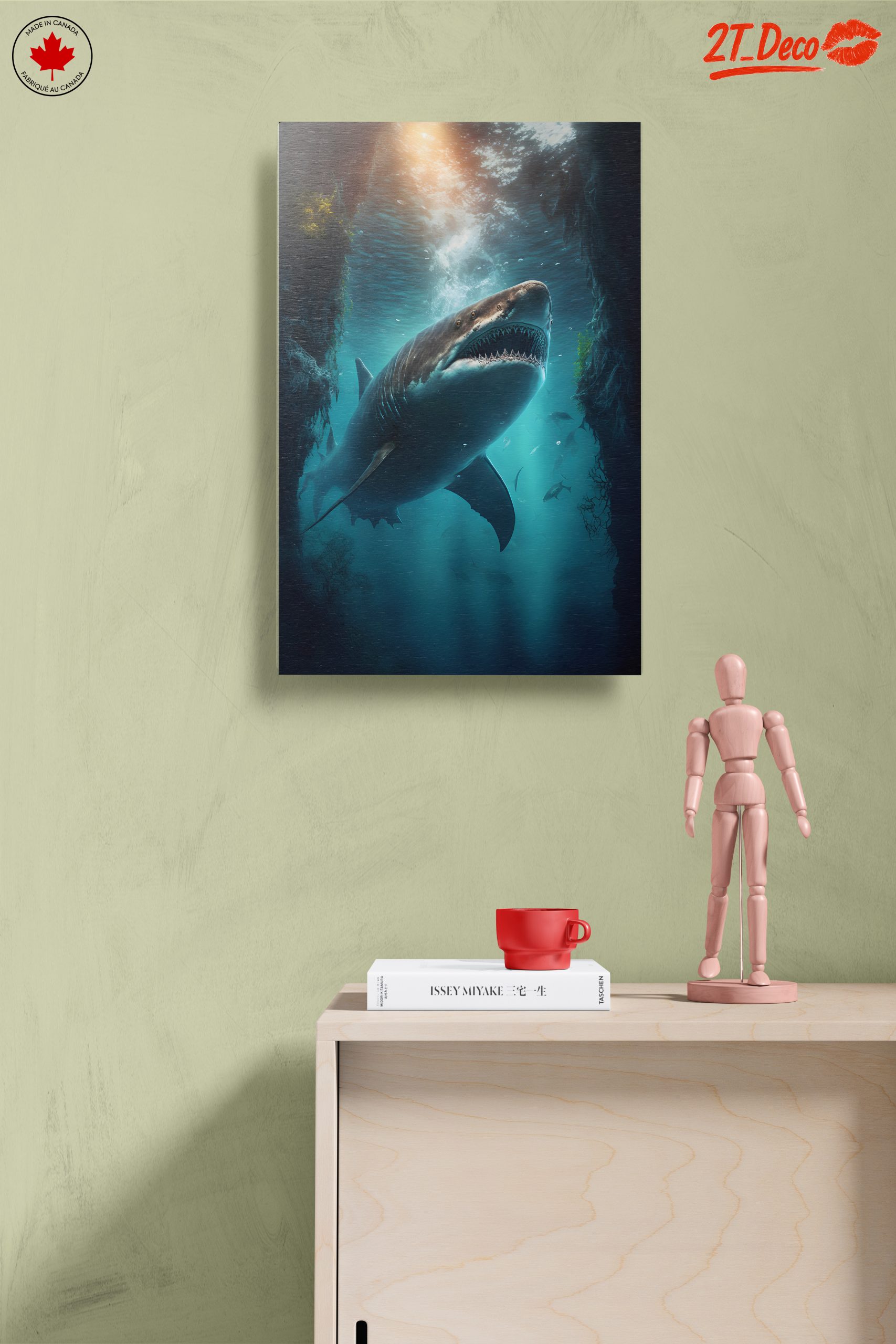 Majestic Shark in Underwater Depths - Image 14