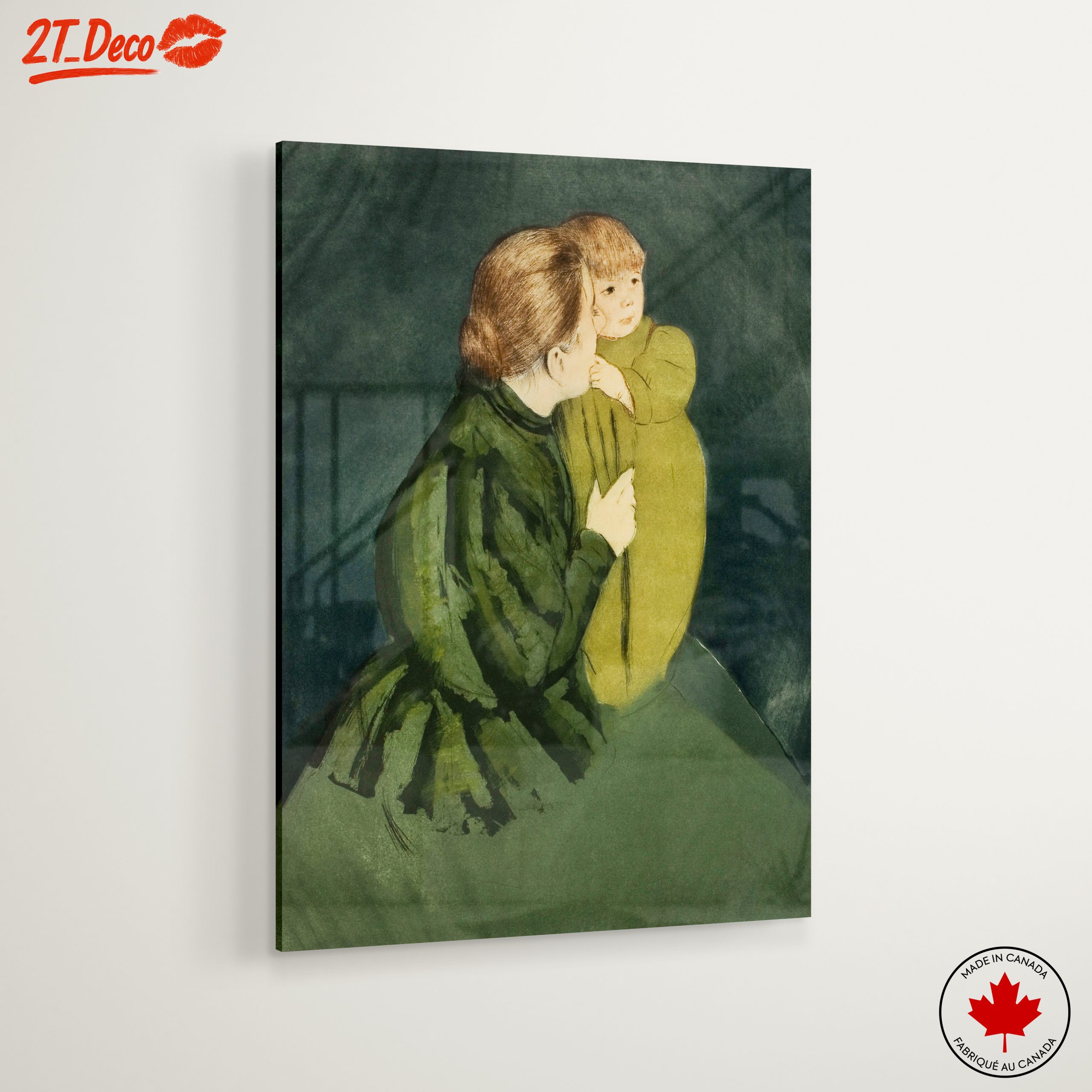 Tender Mother and Child Portrait - Image 6