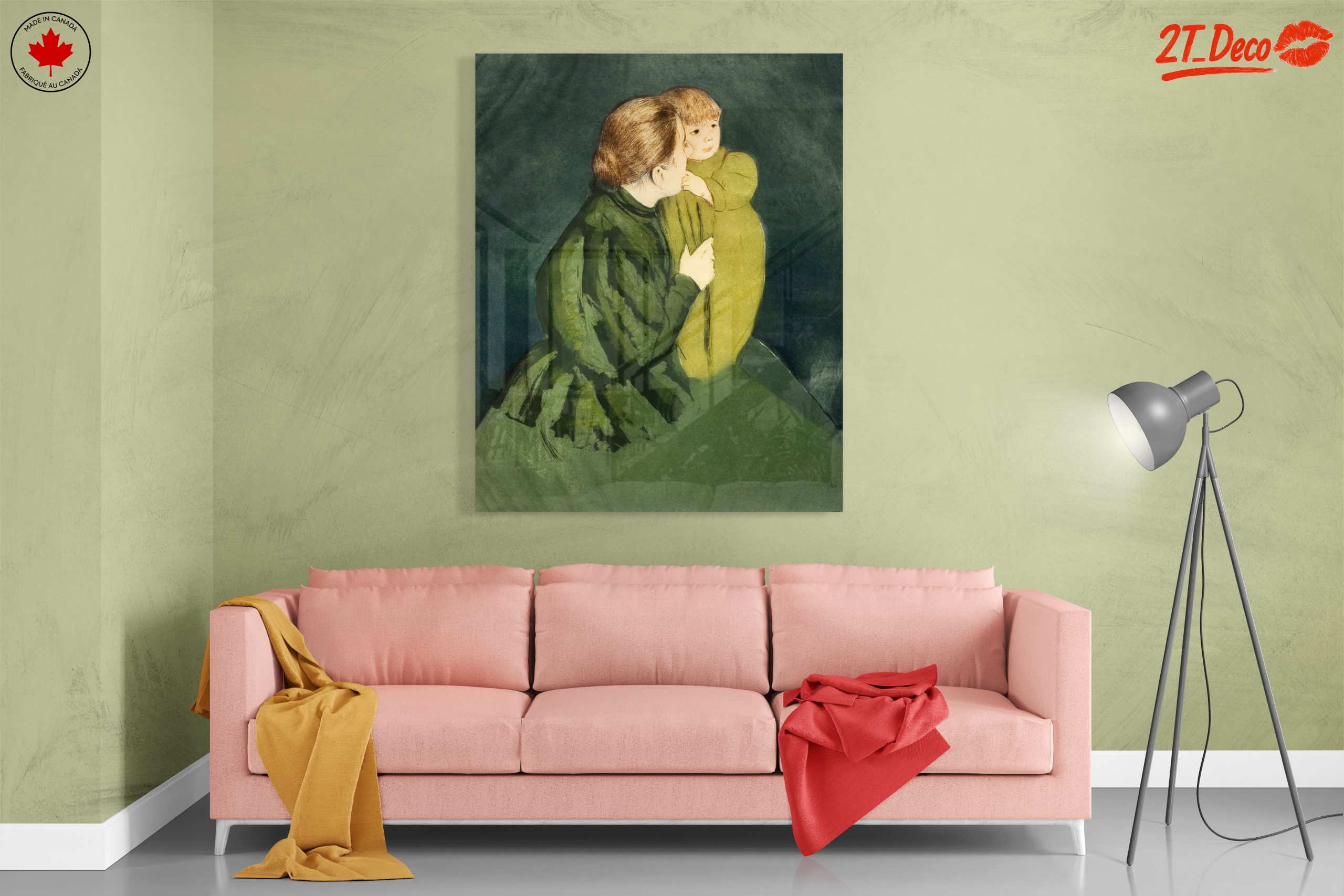 Tender Mother and Child Portrait - Image 7