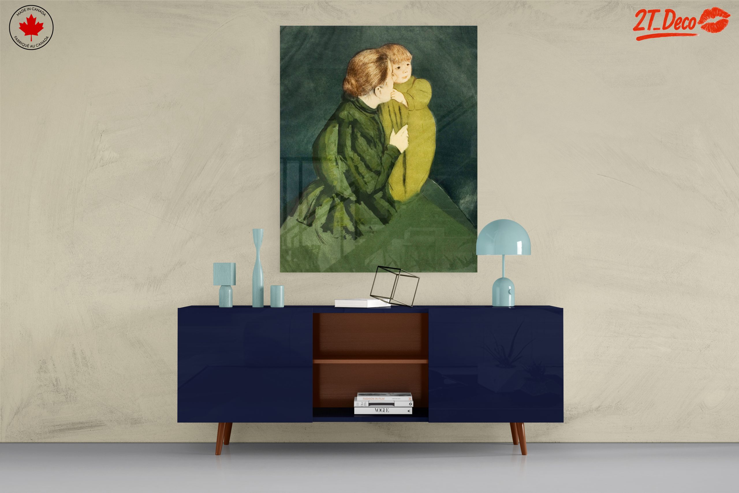 Tender Mother and Child Portrait - Image 8