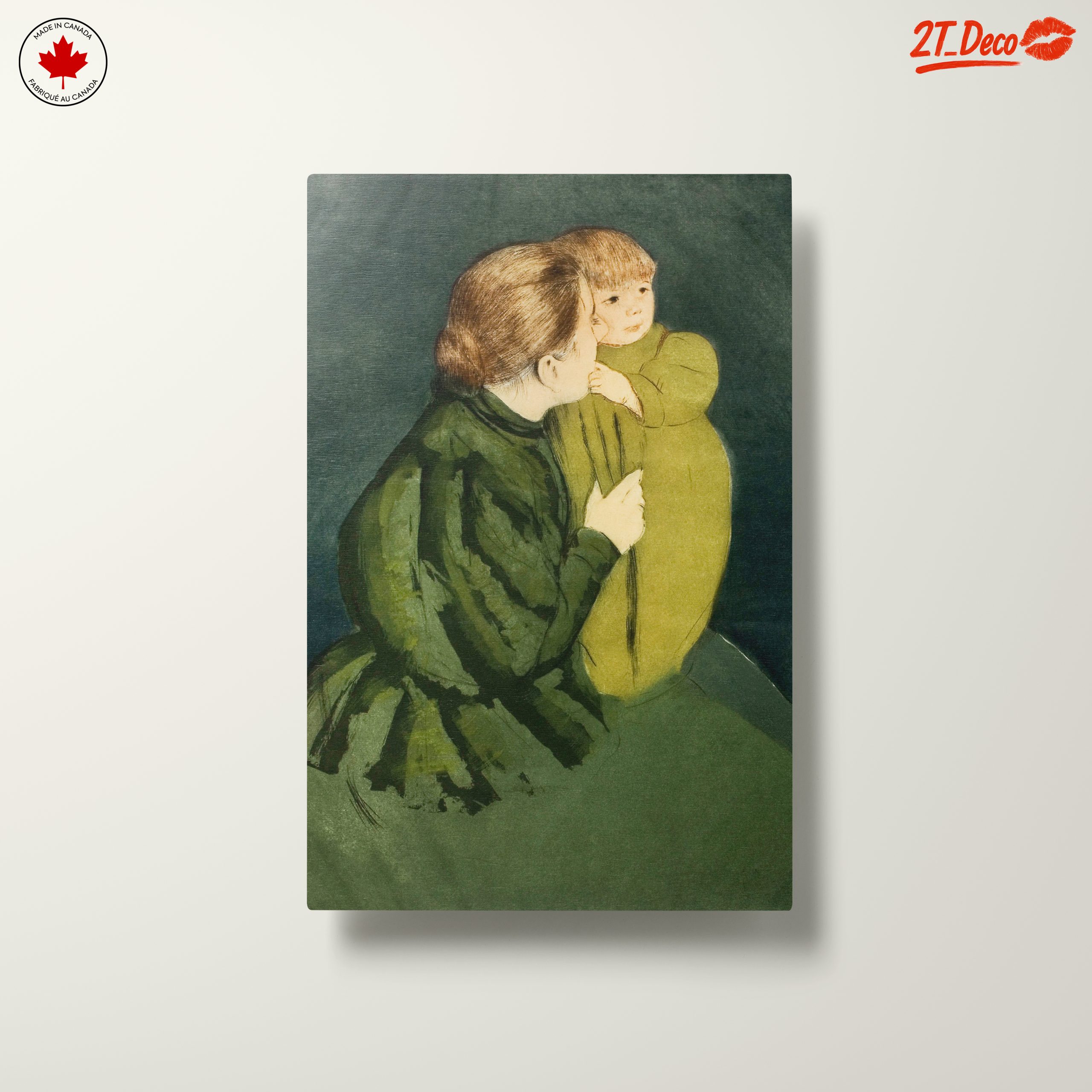 Tender Mother and Child Portrait - Image 10