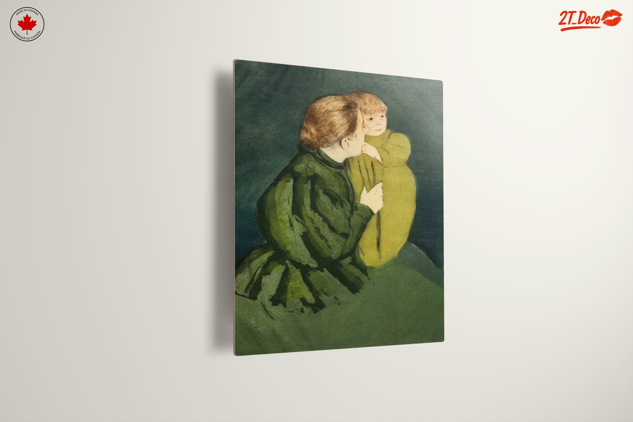 Tender Mother and Child Portrait - Image 13