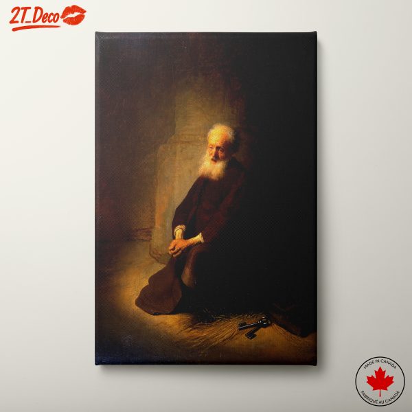 Contemplative Figure in Shadows