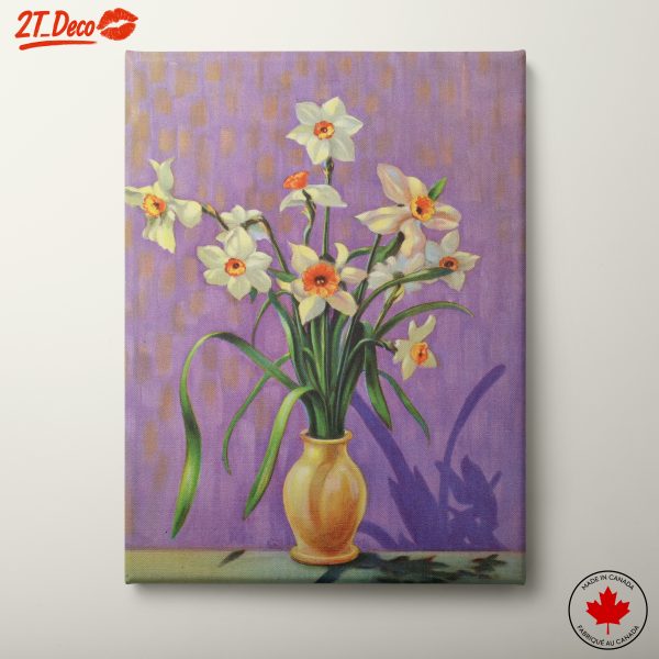 Vibrant Floral Arrangement in Yellow Vase
