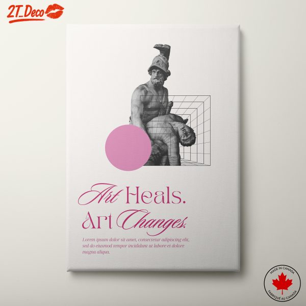Modern Interpretation of Classical Sculpture Art