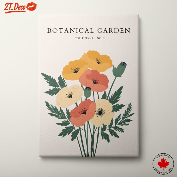 Botanical Garden Floral Artwork 3