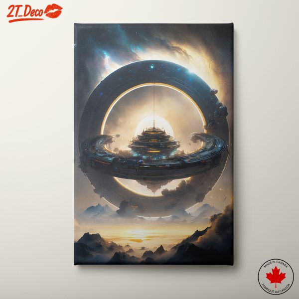 Futuristic Space Exploration Artwork