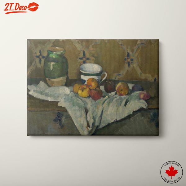 Abstract Still Life of Fruit Arrangement