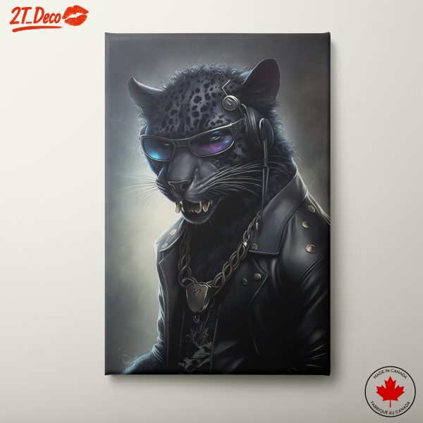 Cool Stylized Leopard Character Art