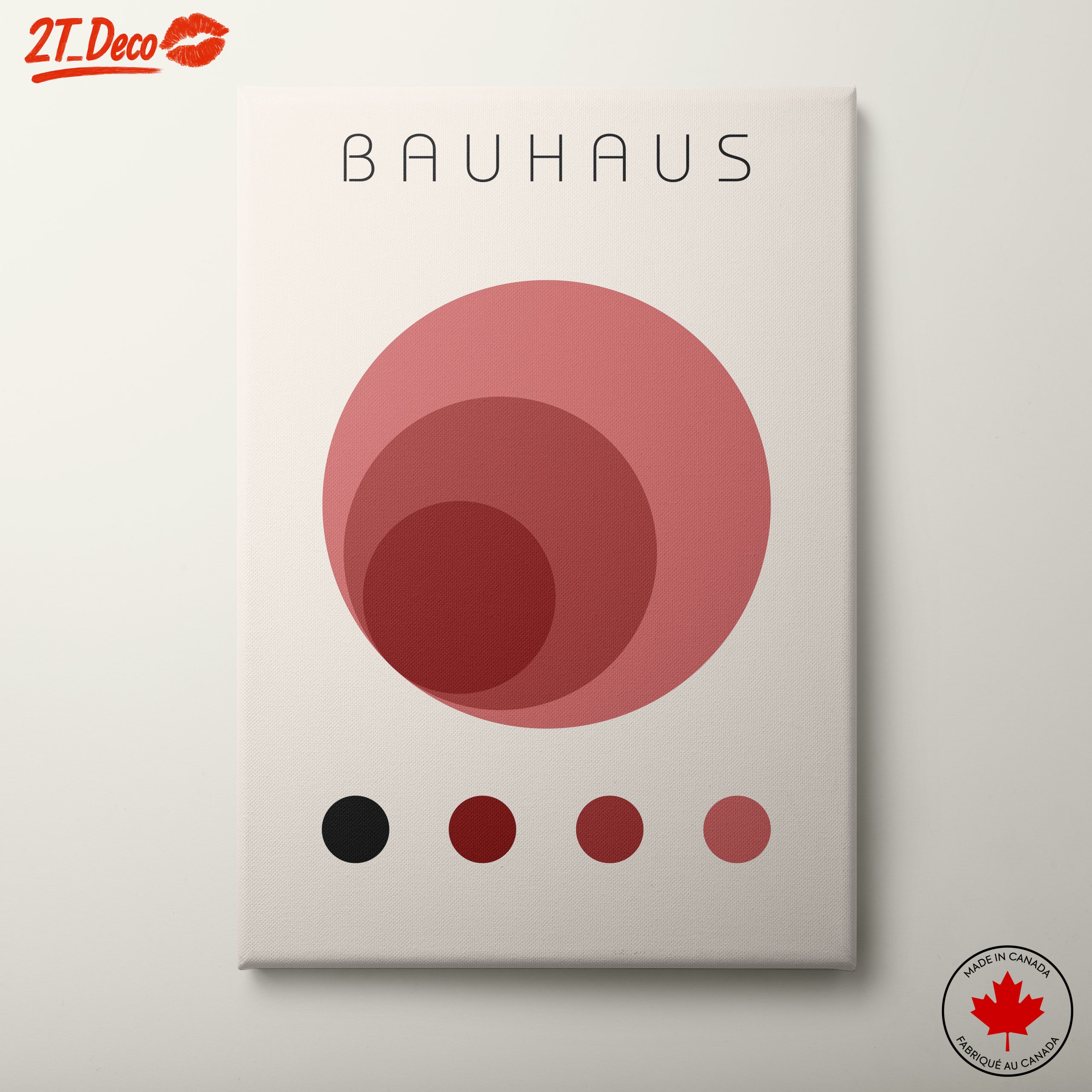 Bauhaus Abstract Geometric Art