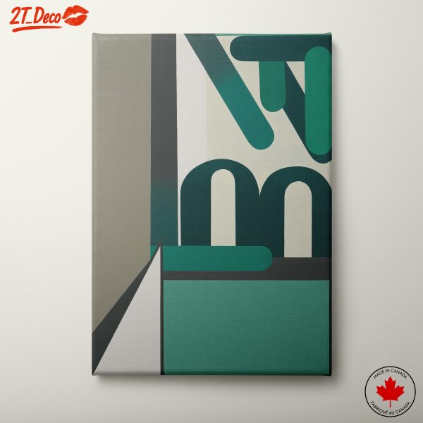 Geometric Abstract Wall Art Design 3