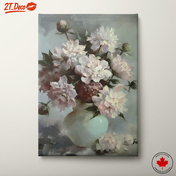 Elegant Floral Arrangement in Soft Pastel