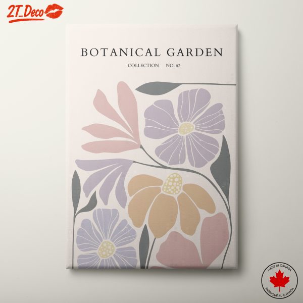 Colorful Botanical Garden Art