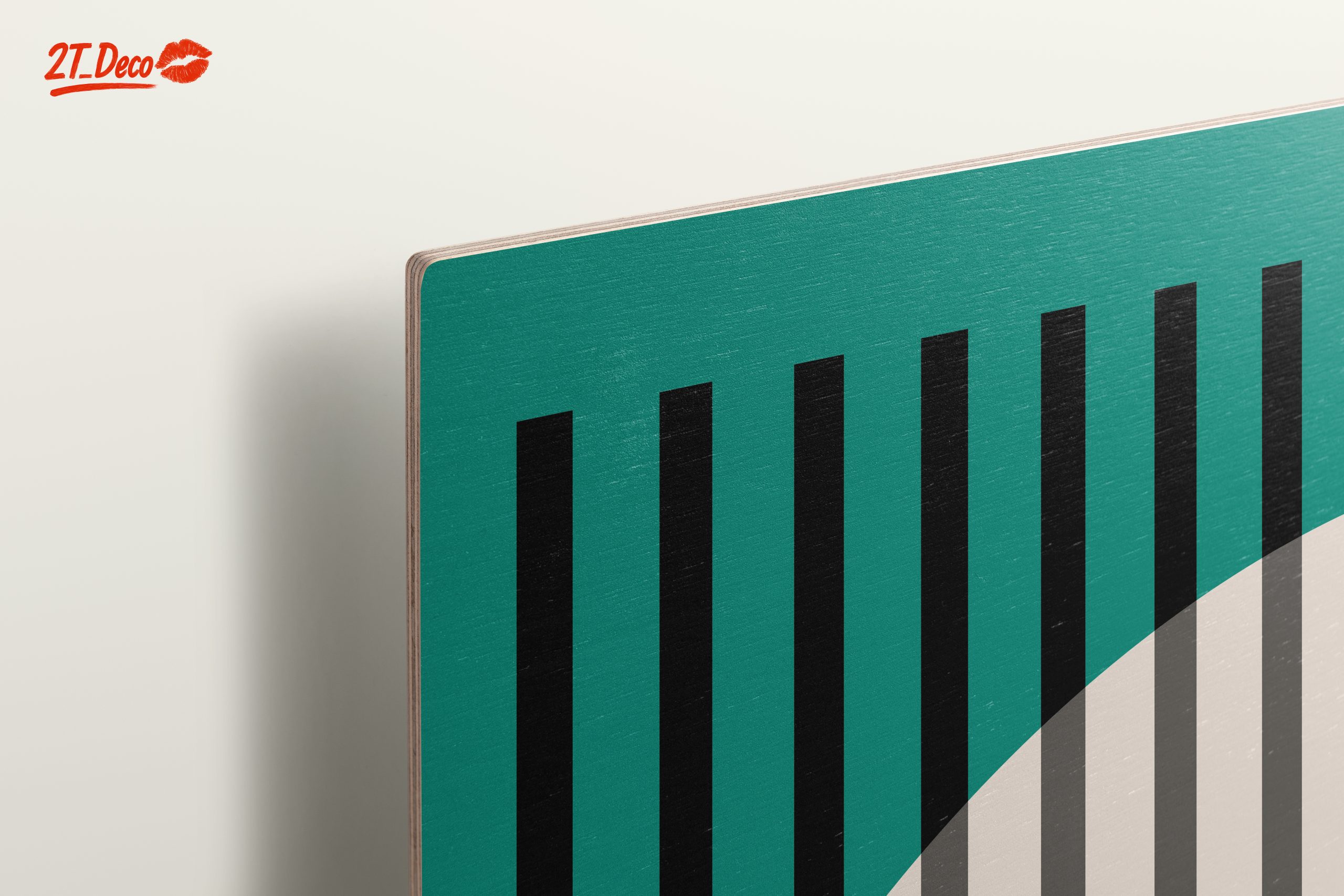 Geometric Abstract Composition with Circular Elements - Image 15