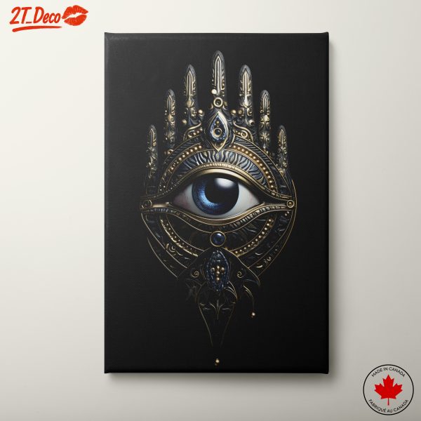 Intricate Mystical Eye Wall Art