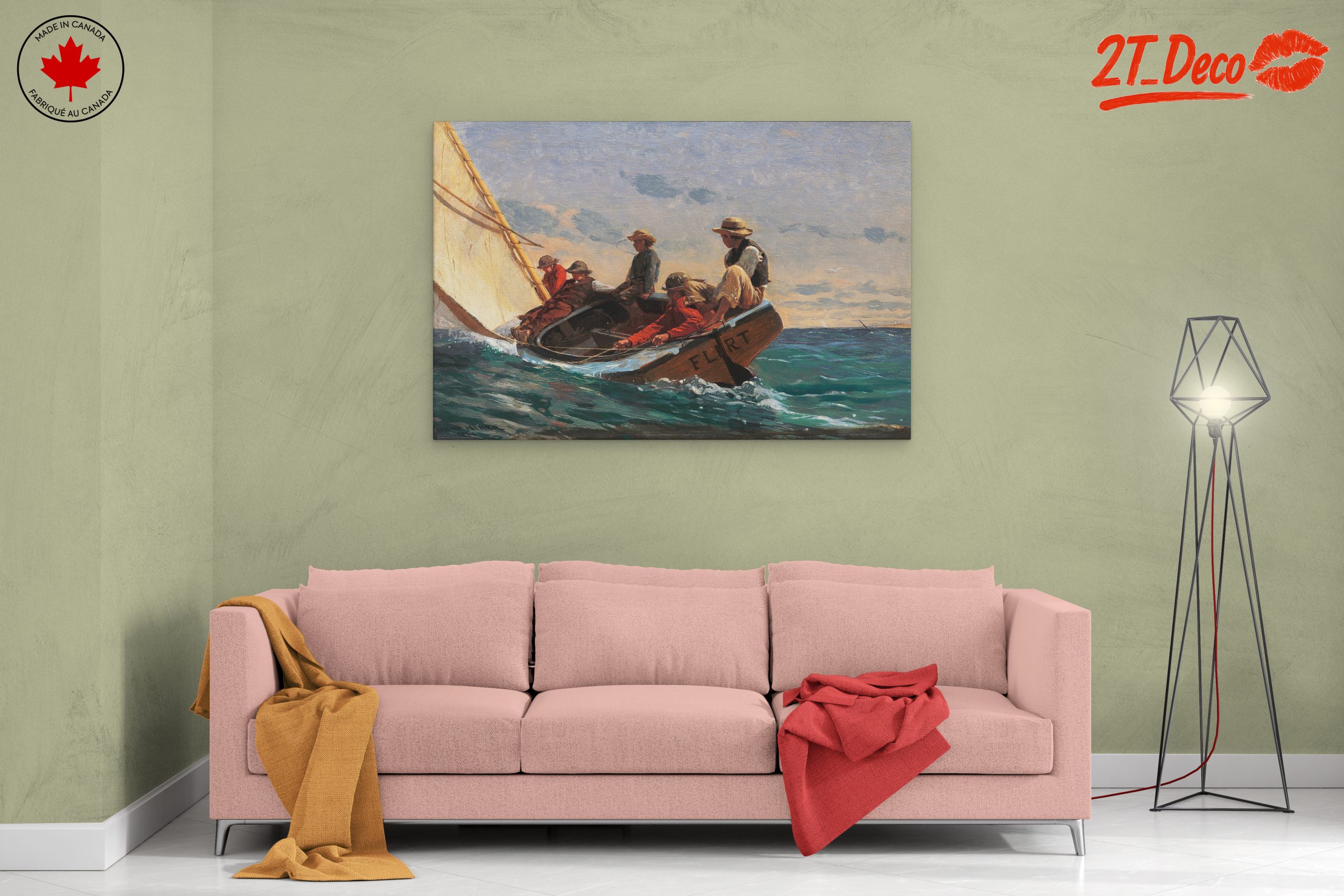 Children Sailing in Adventure Landscape - Image 2
