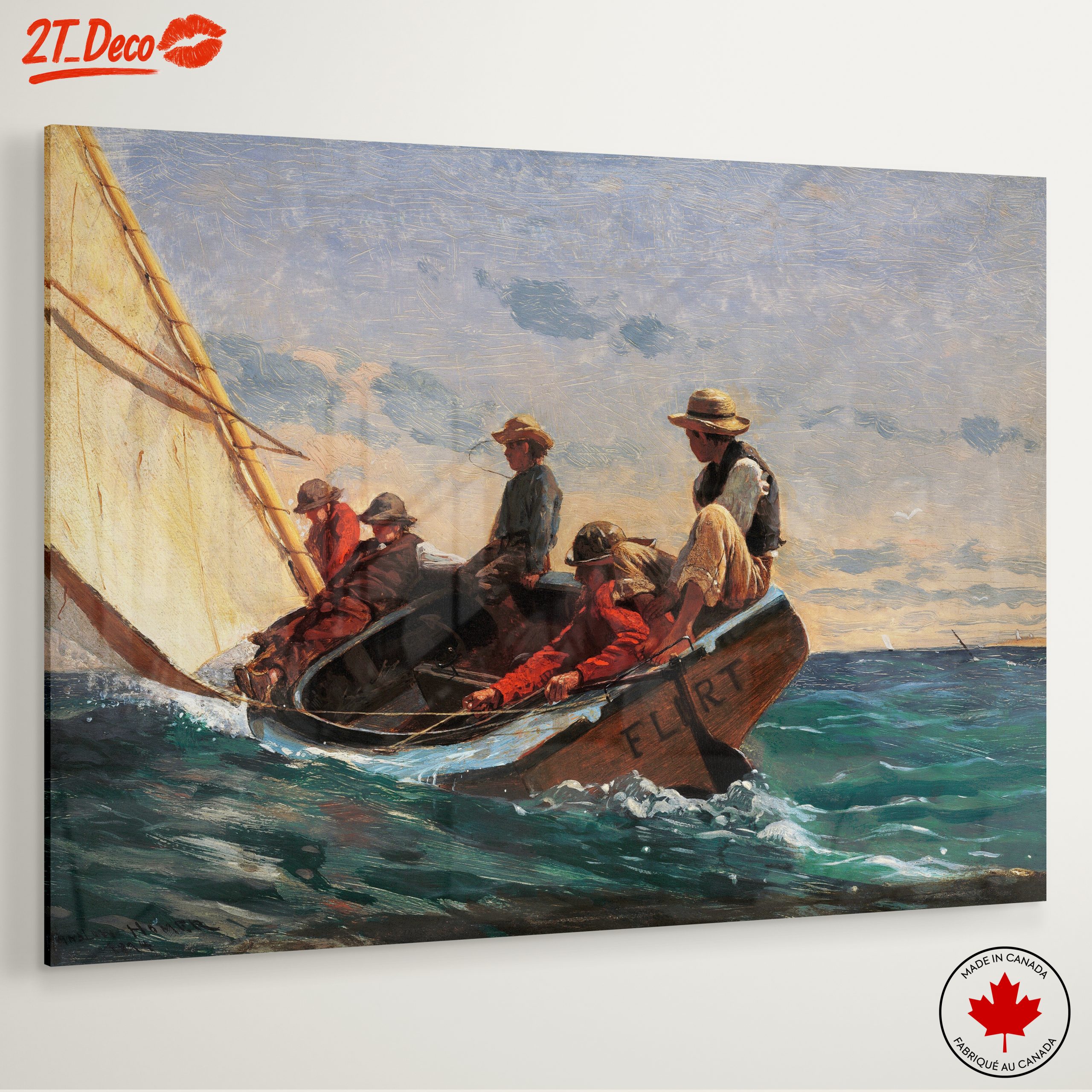 Children Sailing in Adventure Landscape - Image 6