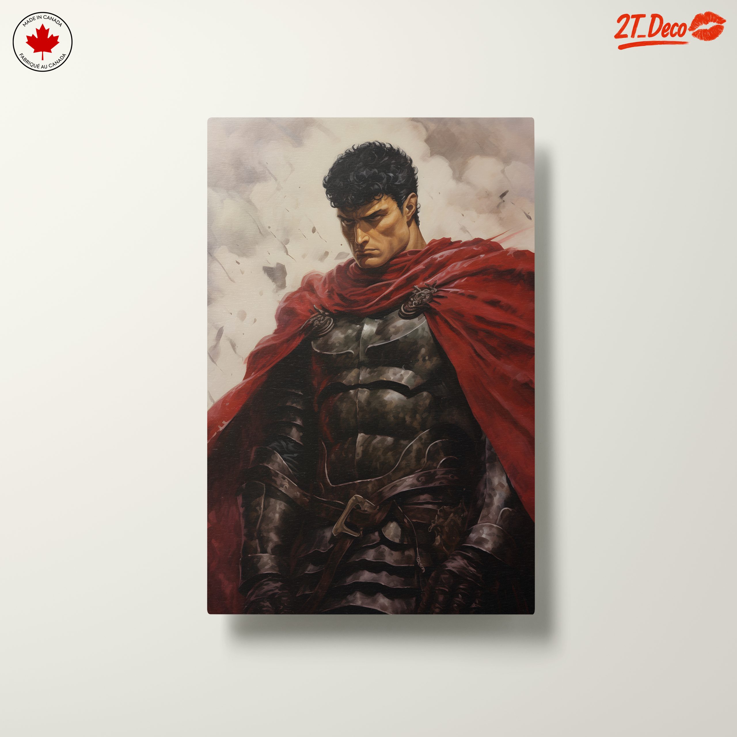 Stylized Character in Dark Armor - Image 10