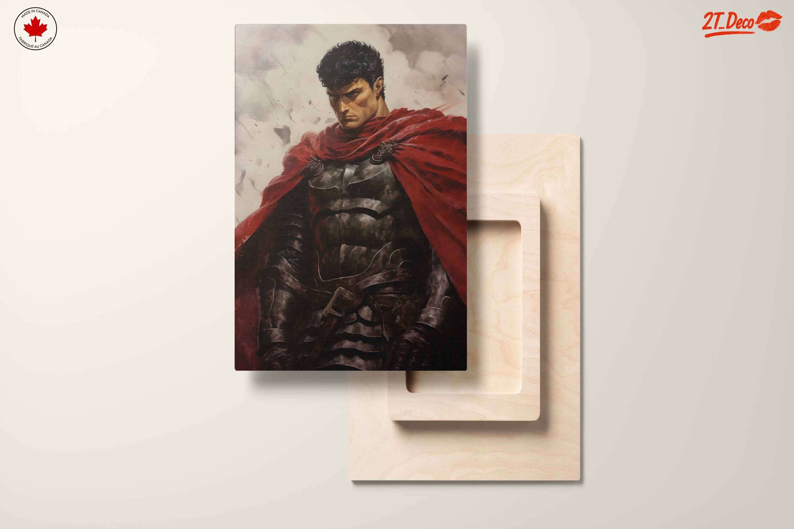 Stylized Character in Dark Armor - Image 11